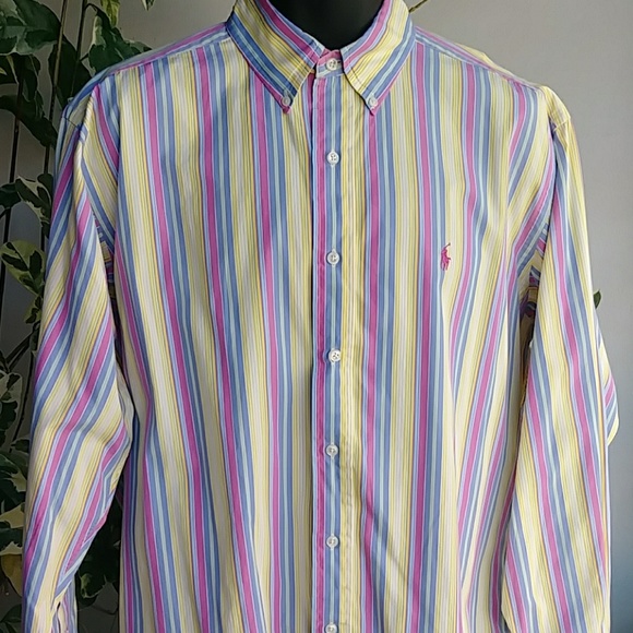 Ralph Lauren Other - 🎯 3/ $20 Ralph Lauren Blake Stripes Shirt Sz M